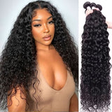 Upgraded Brazilian Hair | 3pcs  Water Wave 100% Virgin Human Hair Bundles
