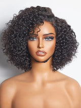 Emma Glueless 5x5 Water Wave Bob Wig 100% Human Hair