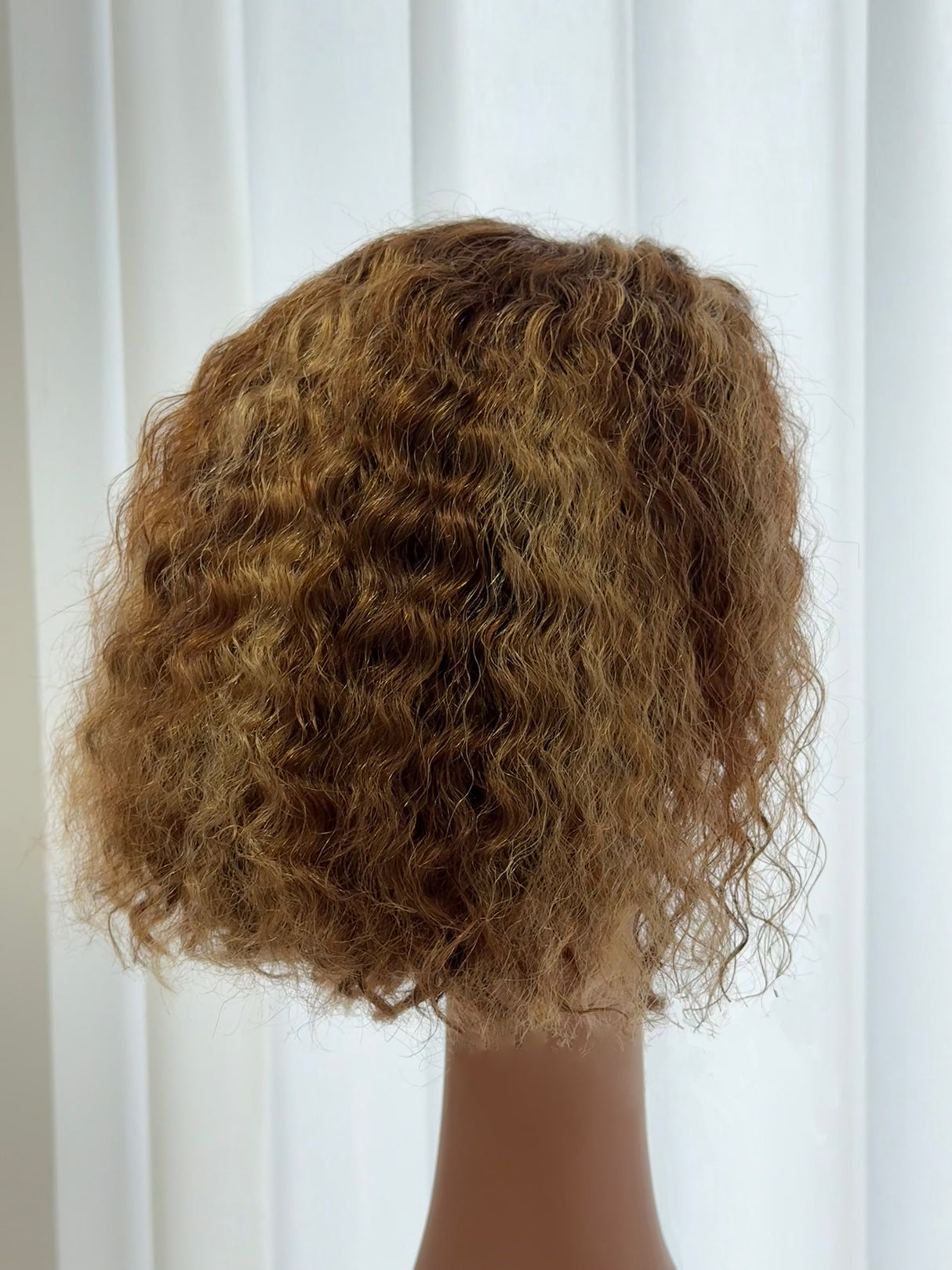 Hot Combo | Emma Glueless 13x4 Full Frontal Water Wave Short Bob Piano Color + 13x4 Full Frontal Bob Wig Human Hair