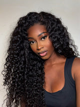 Hot Combo | 13x4 Full frontal Glueless Water Wave + 5x5 Full frontal Glueless Brown Bob